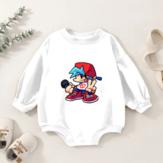 Discover Friday Night Funkin - Friday Night Funkin Music Baby Romper Sweatshirts