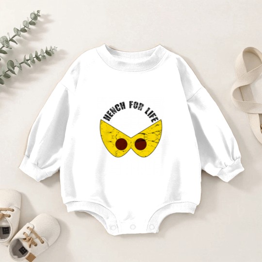 Discover Hench for Life Baby Romper Sweatshirts
