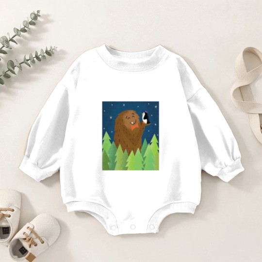 Discover sneaky sasquatch Classic(1) Baby Romper Sweatshirts