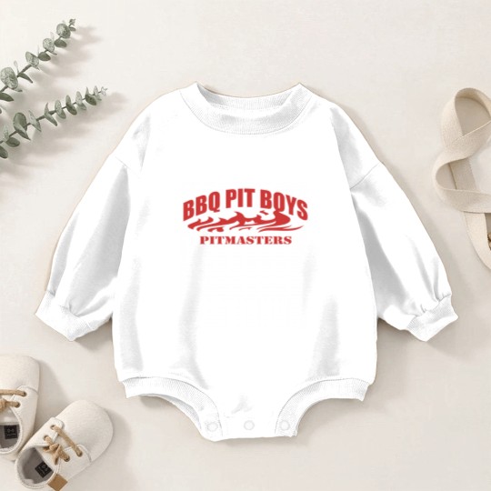 Discover Bbq Pit Boys Pitmasters  Logohellip Baby Romper Sweatshirts