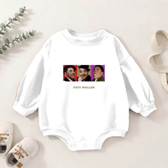 Discover Fats Waller Baby Romper Sweatshirts