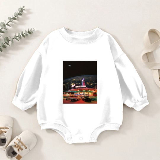 Discover MELS DRIVE IN Baby Romper Sweatshirts