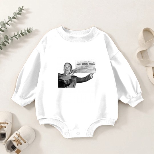 Discover Dewey Defeats Truman Sunflower  1 Baby Romper Sweatshirts