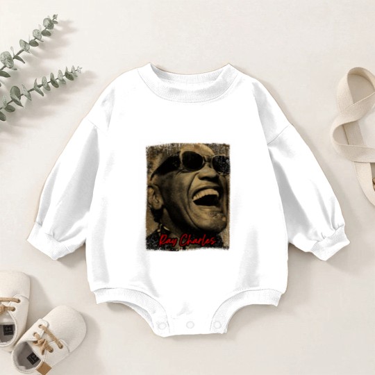 Discover 80s Classic Ray Charles Baby Romper Sweatshirts