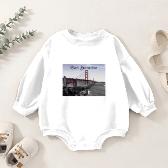 Discover San Francisco Baby Romper Sweatshirts