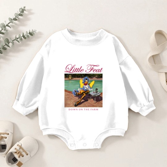 Discover Little Feat Rock Band Lowell George Formed Then Disbanded Upon His Death  Retro Wave Baby Romper Sweatshirts