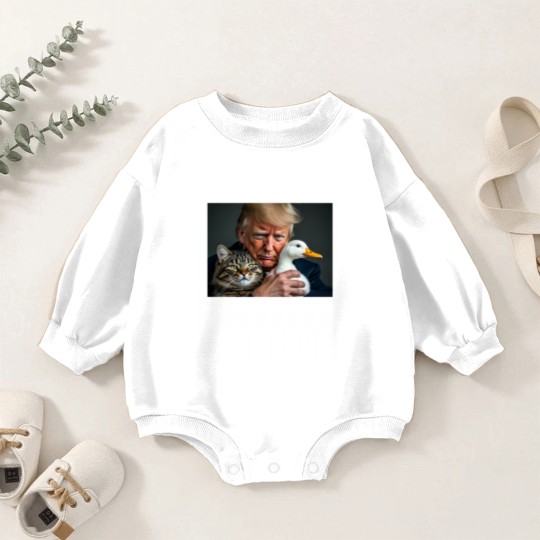 Discover Pets for Trump Baby Romper Sweatshirts - Protect Our Pets - Save Our Pets - Pets For Trump - Baby Romper Sweatshirts