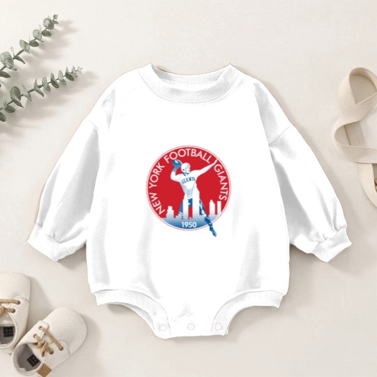 Discover NY Giants old school logo Baby Romper Sweatshirts