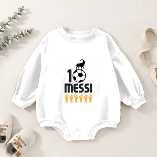 Discover Messi - Messi - Baby Romper Sweatshirts