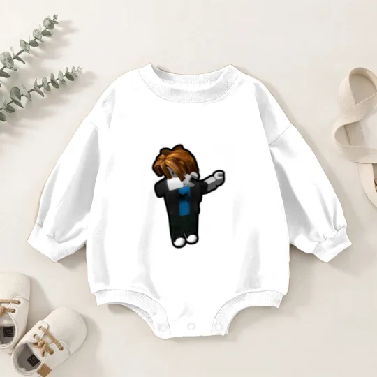 Discover Dabbingg Bacon Hair RobloxDabbingg Bacon Hair Robloxe Baby Romper Sweatshirts