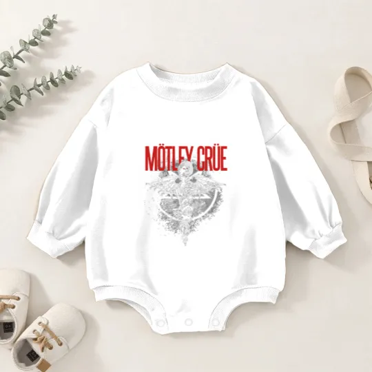 Discover Motley Crue Logo Baby Romper Sweatshirts