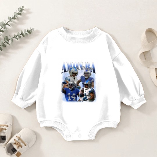 Discover Vintage Amon Ra St Brown Baby Romper Sweatshirts