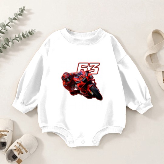 Discover FRANCESCO BAGNAIA (2) francesco bagnaia Baby Romper Sweatshirts