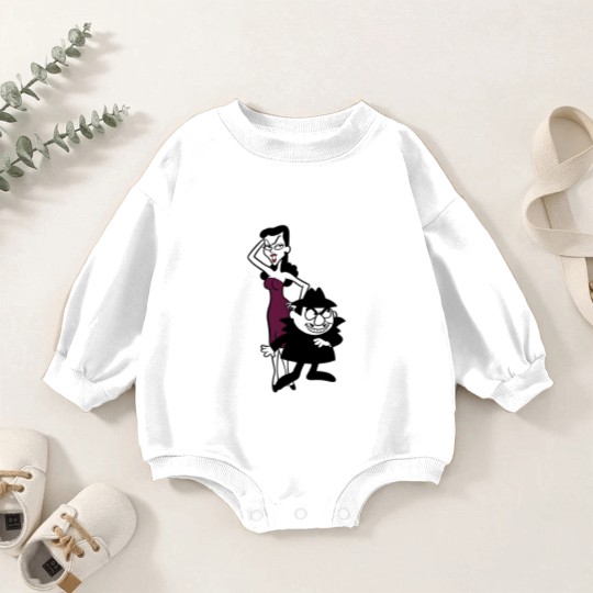 Discover Boris Badenov and Natasha Fatale - Rocky & B Baby Romper Sweatshirts