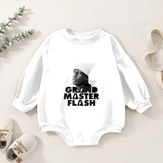 Discover Grandmaster Flash Baby Romper Sweatshirts