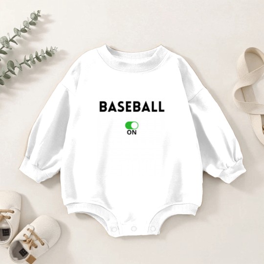 Discover Baseball. Baby Romper Sweatshirts baseball Baby Romper Sweatshirts