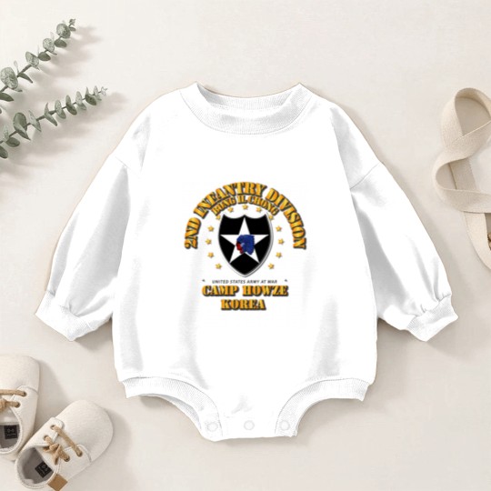 Discover 2nd Infantry Division - Camp Howze Baby Romper Sweatshirts