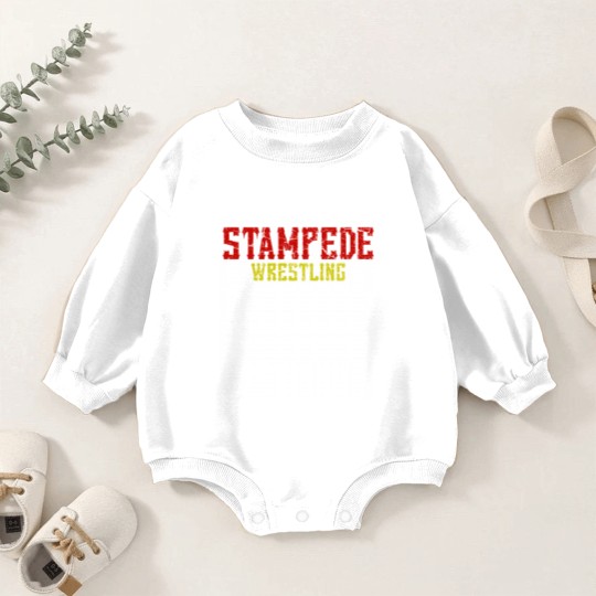 Discover STAMPEDE Wrestling Premium Baby Romper Sweatshirts