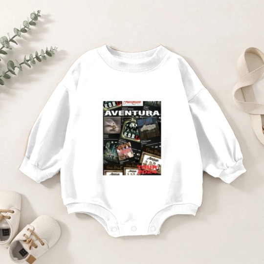 Discover 2024 Aventura Tour Cerrando Ciclos Concierto, Aventura Baby Romper Sweatshirts