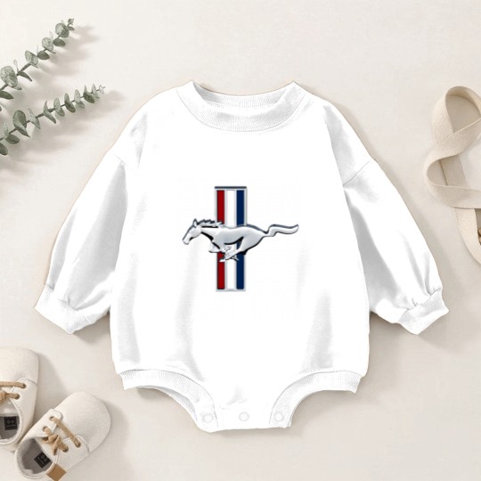 Discover Mustang Fastback Baby Romper Sweatshirts