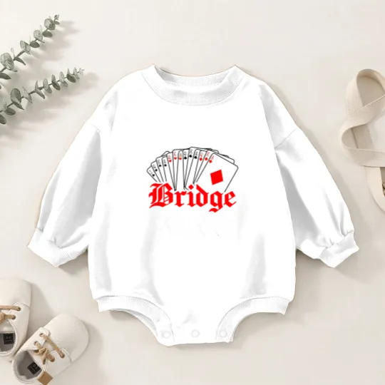 Discover Bridge King - Bridge King - Baby Romper Sweatshirts