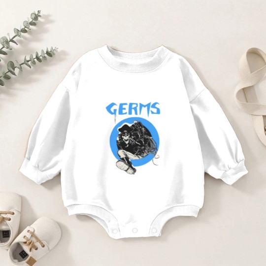 Discover The Germs Band Logo Baby Romper Sweatshirts