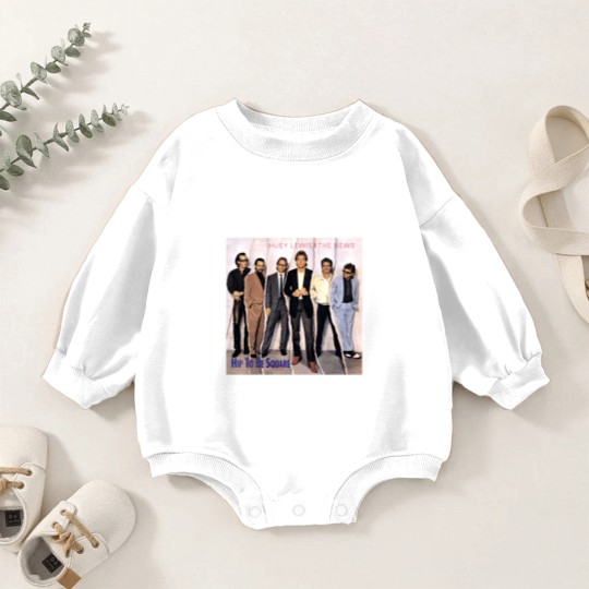 Discover Huey Lewis And The News Hip To Be Square Baby Romper Sweatshirts