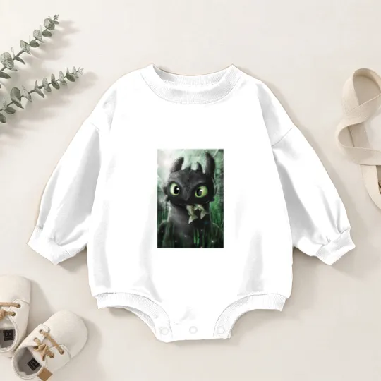 Discover How To Train Your Dragon, Toothless Gifts For Men & Women Baby Romper Sweatshirts