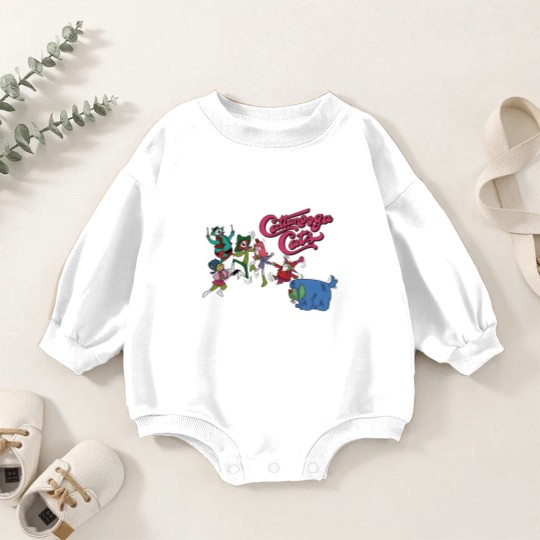 Discover Cattanooga Cats - Saturday Morning Hong Kong Phooey cartoon karate dog Baby Romper Sweatshirts
