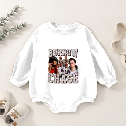Discover Ja'Marr Chase Joe Burrow Baby Romper Sweatshirts, Ja'Marr Chase Joe Burrow Vintage Baby Romper Sweatshirts,  chase burrow Baby Romper Sweatshirts