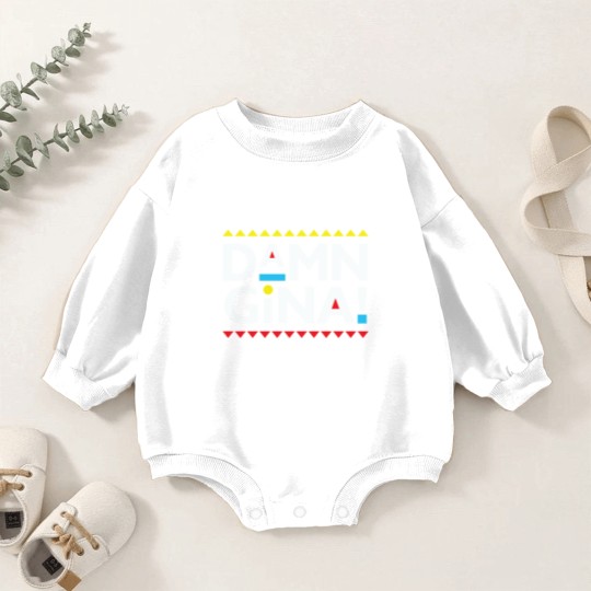 Discover Martin-Damn Gina Baby Romper Sweatshirts