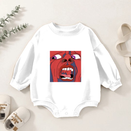 Discover Crimson King Baby Romper Sweatshirts