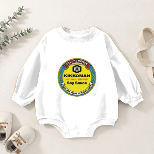 Discover Kikkoman Soy Sauce Baby Romper Sweatshirts