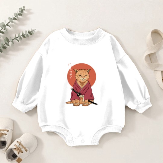 Discover Neko Battousai Baby Romper Sweatshirts