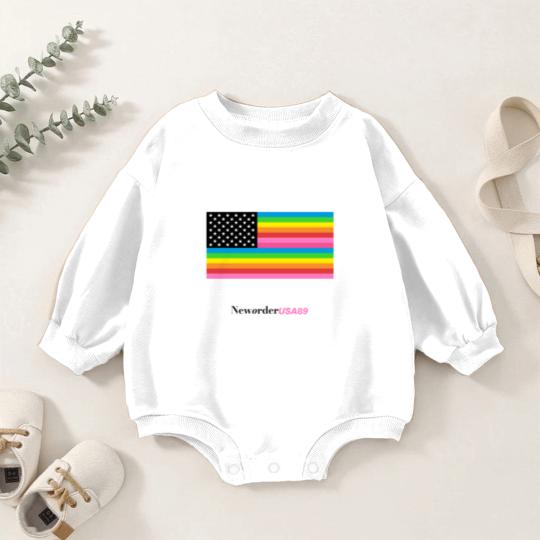 Discover New Order Substance USA89 Tour Baby Romper Sweatshirts