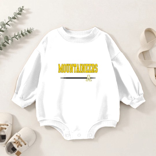 Discover appmerch8 appalachian state university Baby Romper Sweatshirts