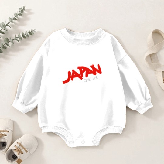 Discover Quiet Life Baby Romper Sweatshirts