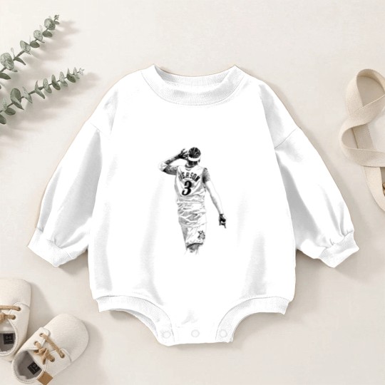 Discover Allen Iverson Allen Iverson Baby Romper Sweatshirts