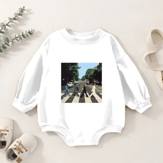 Discover Abbey Road Album Cover Baby Romper Sweatshirts