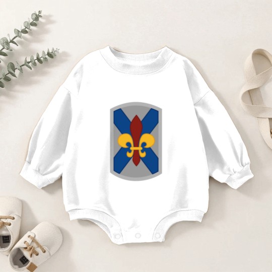 Discover 256th Infantry Baby Romper Sweatshirts