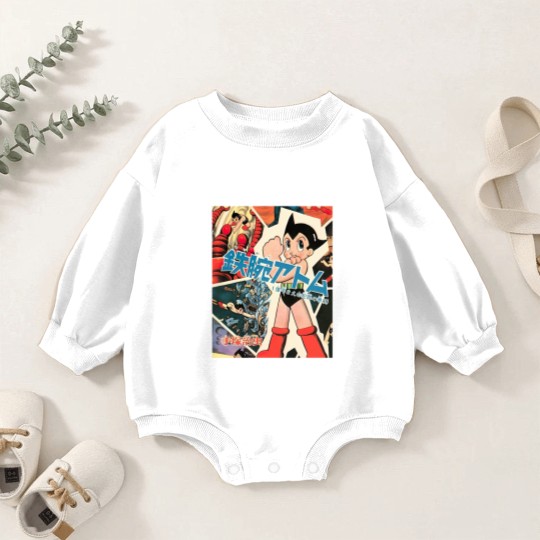 Discover Vintage,Astro Boy No. 7 - Astro Boy - Baby Romper Sweatshirts