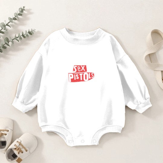 Discover The sx Pistols Unisex Baby Romper Sweatshirts: NMTB Distressed (Dip-Dye)