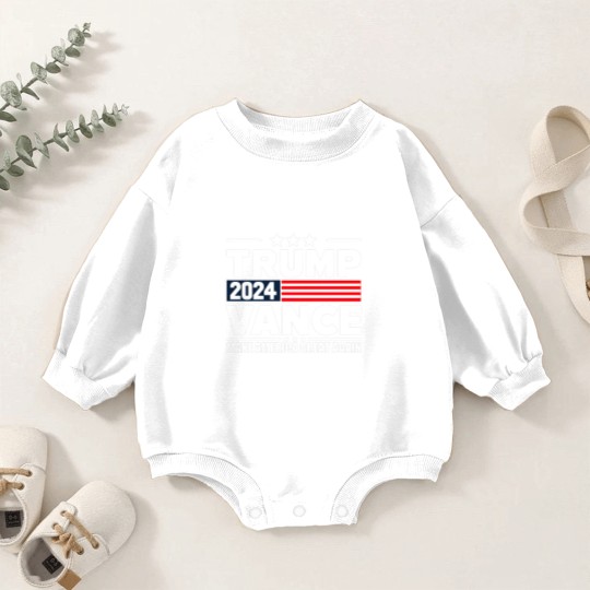 Discover Trump Vance 2024 Merchandise - Trump Vance - Baby Romper Sweatshirts