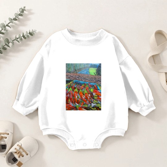 Discover Return of the Sockeye Salmon Baby Romper Sweatshirts