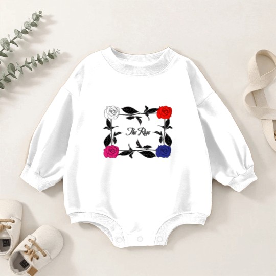 Discover The Rose Kpop Band Baby Romper Sweatshirts