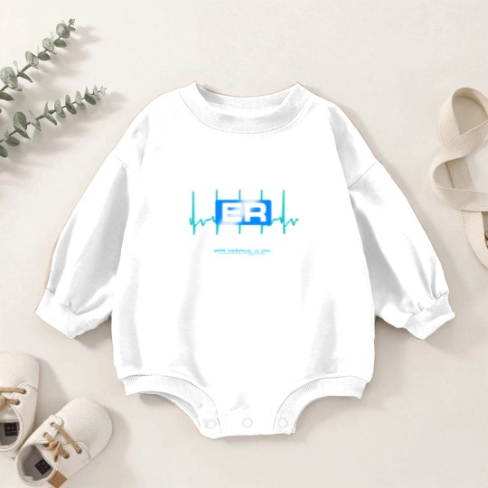 Discover Vintage Y2K ER TV Show Baby Romper Sweatshirts