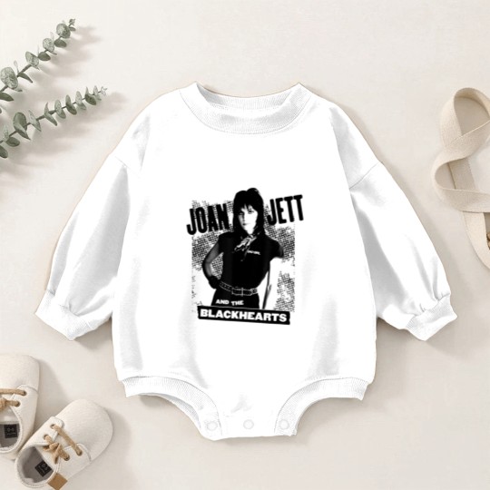 Discover Joan Jett and the Blackhearts - Bad Girl Baby Romper Sweatshirts