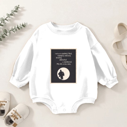 Discover TV Quote - The Prisoner Baby Romper Sweatshirts