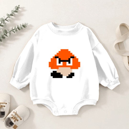 Discover Nintendo Goomba Baby Romper Sweatshirts