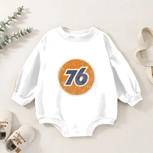 Discover 76 Oil Union Vintage Baby Romper Sweatshirts